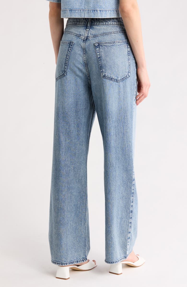 rag & bone Cloud Lori Wide Leg Jeans, Alternate, color, Dubois