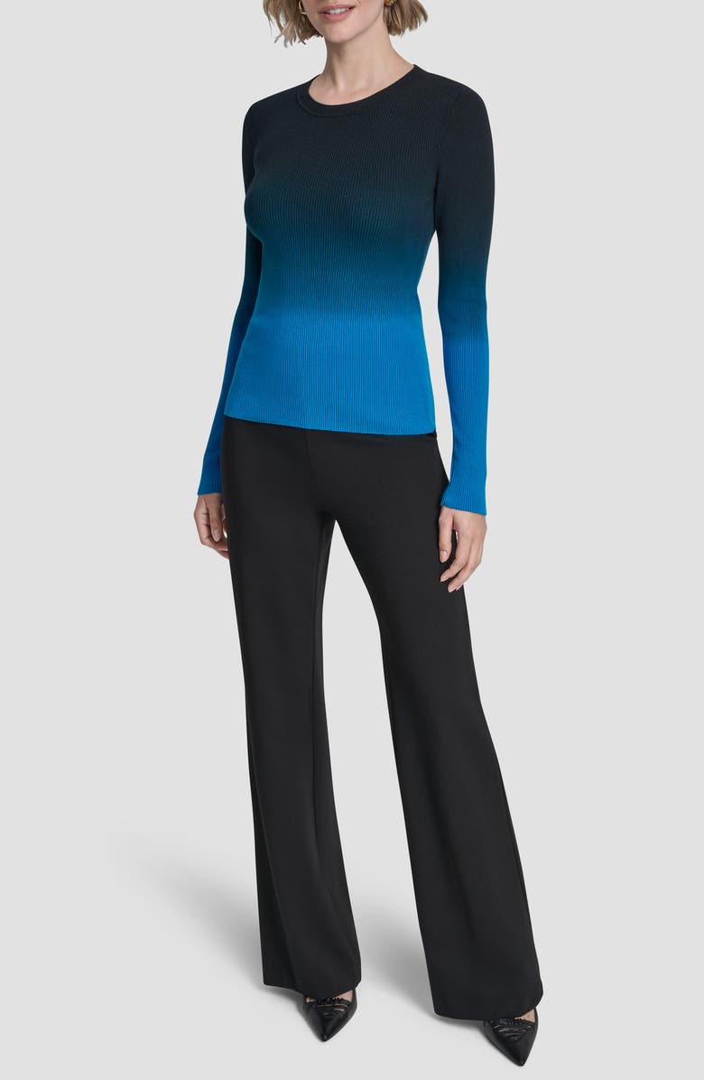 DKNY Dip Dye Sweater, Alternate, color, Ocean Blue