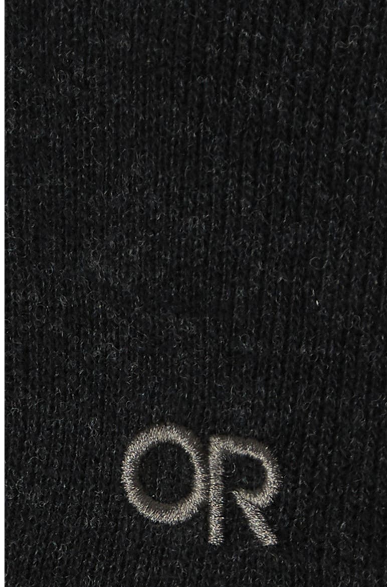 Flurry Touchscreen Compatible Wool Blend Gloves, Alternate, color, BLACK