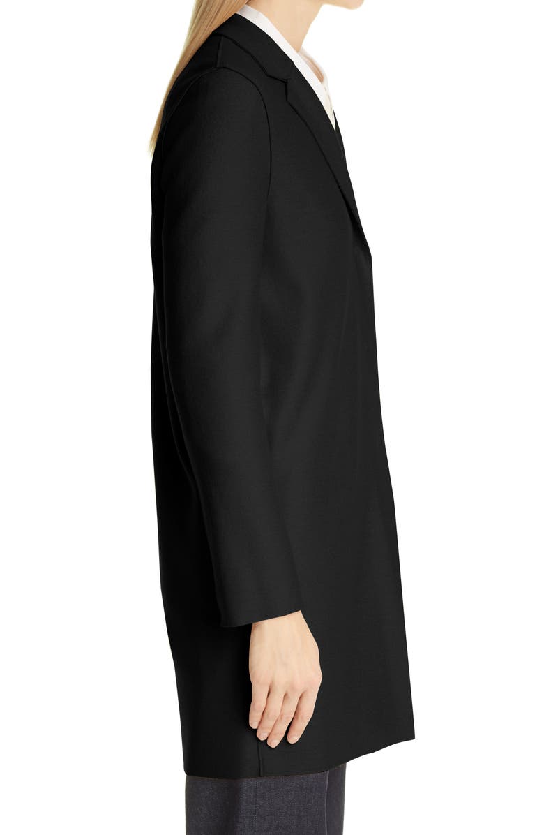 Harris Wharf London Pressed Wool Cocoon Coat, Alternate, color, 