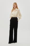 Exquise Bradyn Pants Straight Cut Velvet Pants