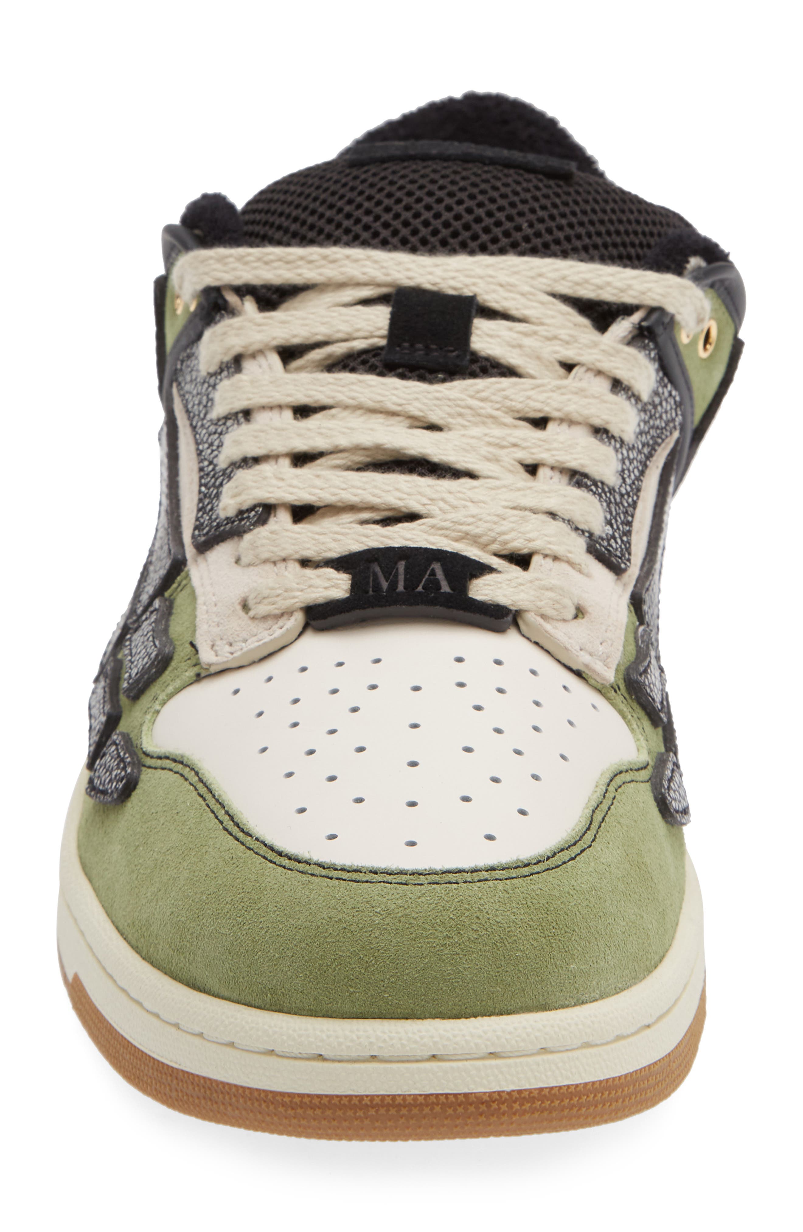 AMIRI XL Skel Low Top Sneaker, Alternate, color, Green Tea
