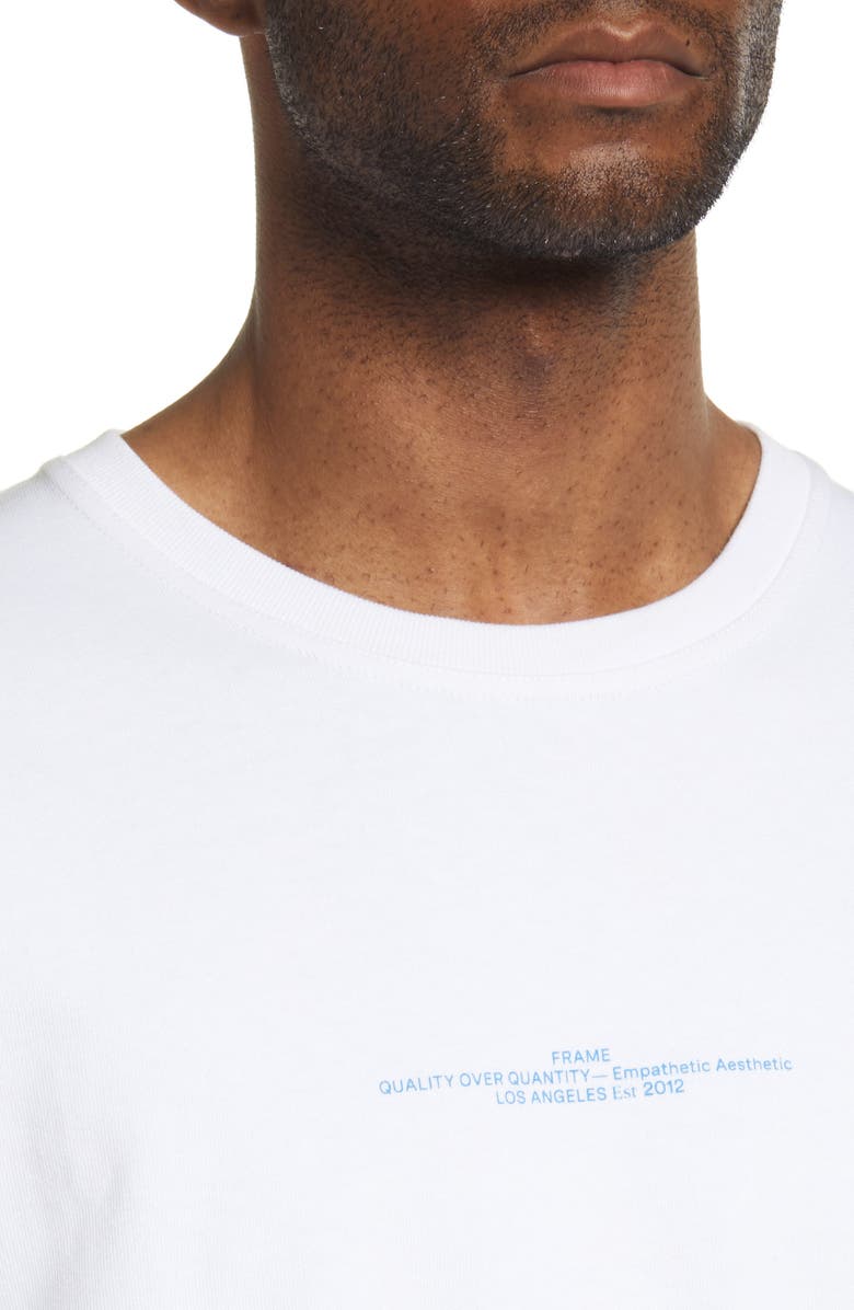 FRAME Men's Galerie Long Sleeve Cotton Graphic Tee, Alternate, color,