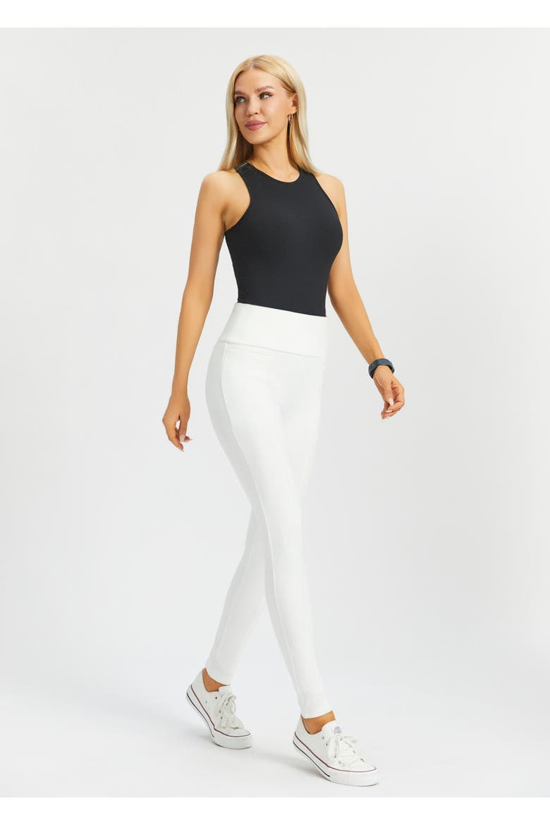 Power Down DPYP Dress Pant Yoga Pant Skinny, Alternate, color, Star White