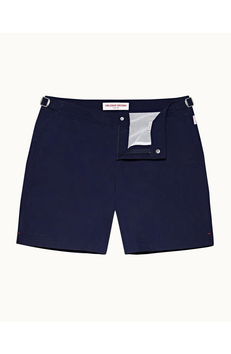 Orlebar Brown Bulldog Mid-Length Swim Shorts, Main, color, Navy