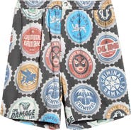 CRIMINAL DAMAGE Bottle Cap Shorts