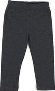 Leveret Girls Cotton Leggings, Solid Colors