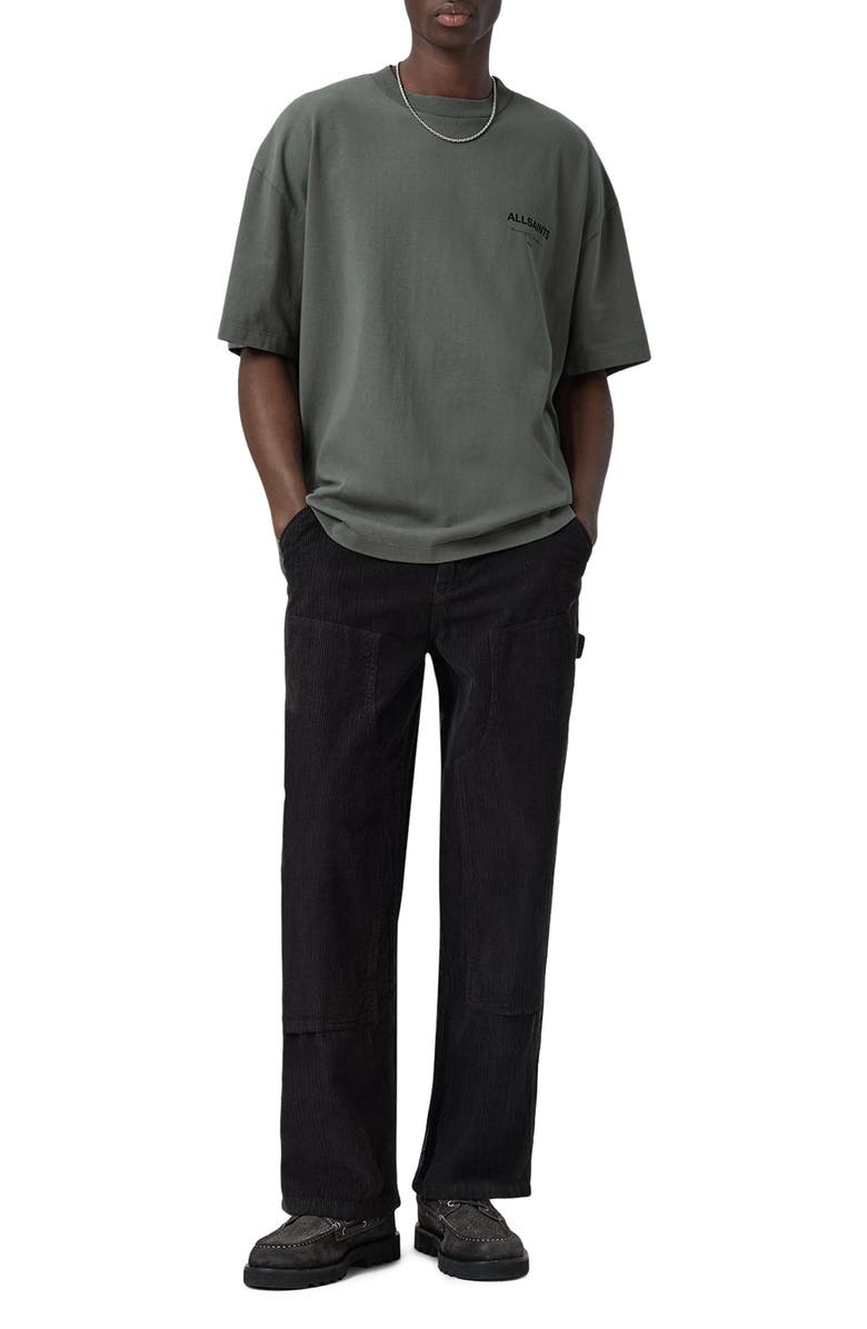 AllSaints Future Graphic T-Shirt, Alternate, color, Gastor Green