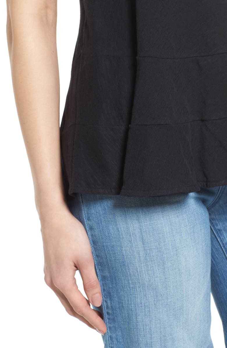 Caslon<sup>®</sup> Relaxed Peplum Tee, Alternate, color, 