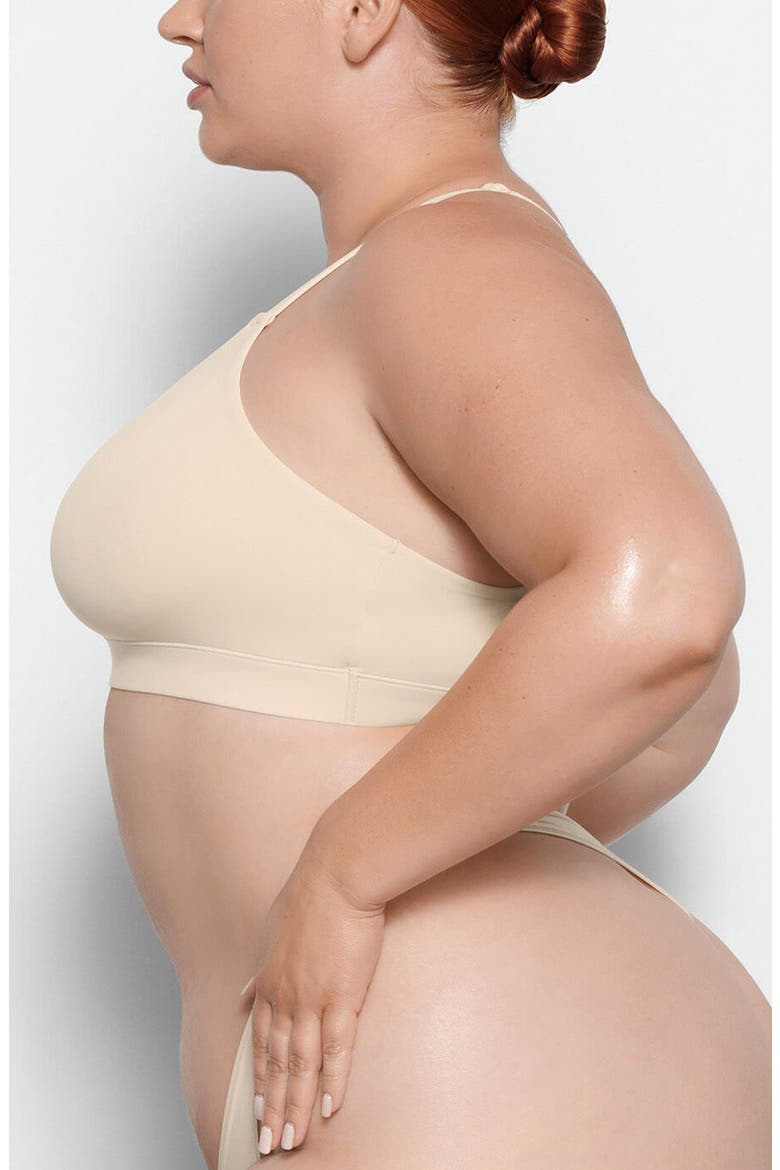 Fits Everybody Racerback Bralette, Alternate, color, SAND
