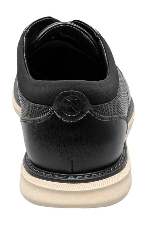 Nunn Bush Chase Plain Toe Derby In Black Multi