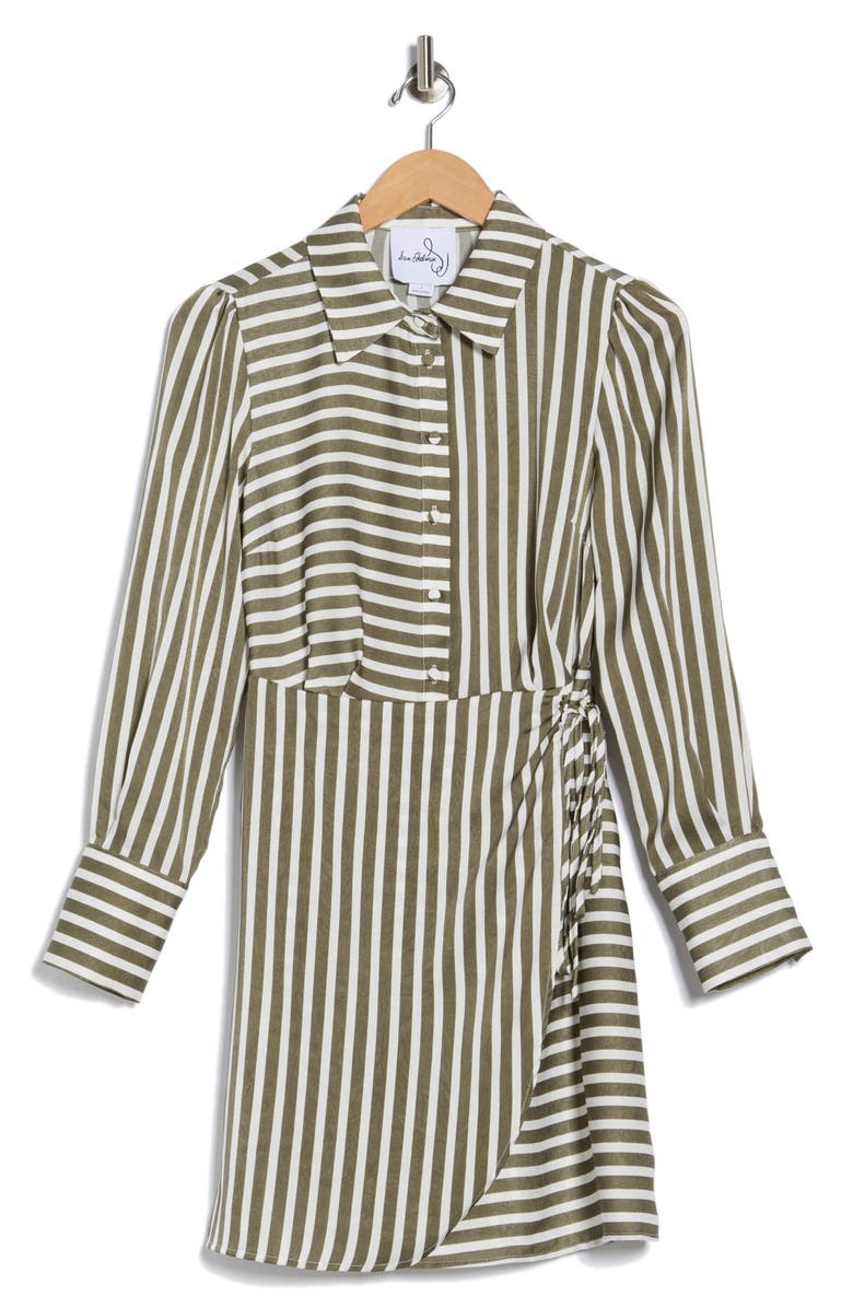 Cabana Stripe Shirtdress