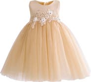 Tulleen Ribbon Bloom Gown