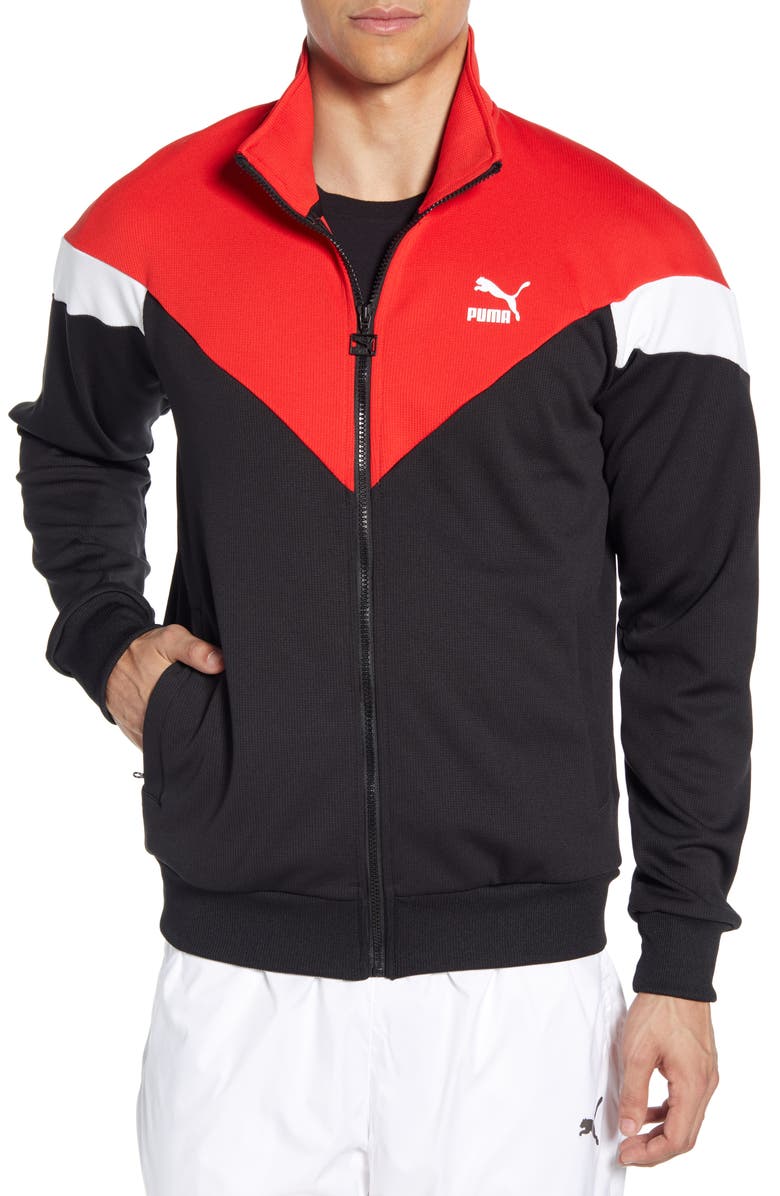 PUMA Iconic MCS Mesh Track Jacket, Main, color,