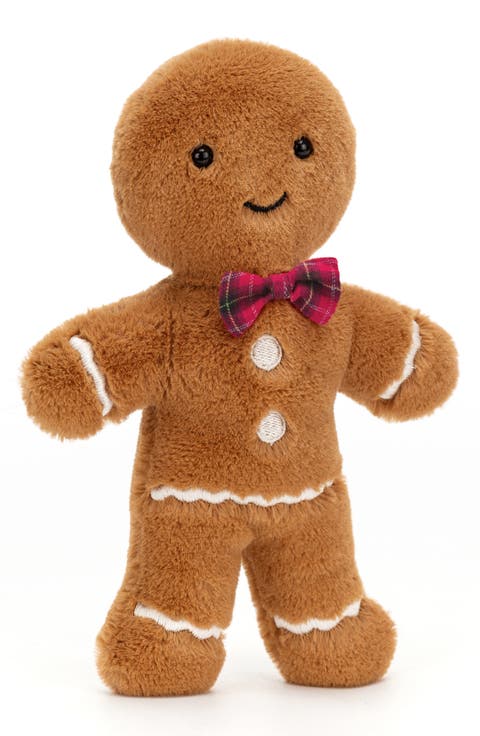 Jolly Gingerbread Fred Plush Toy