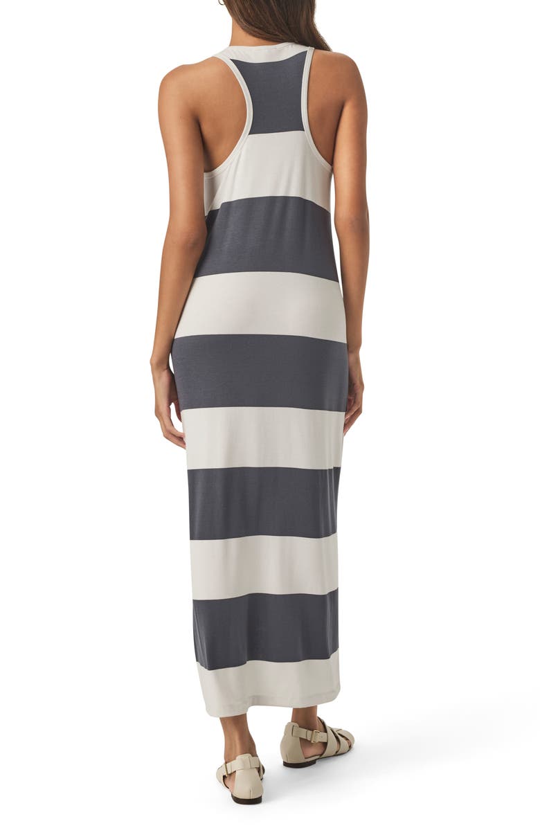 Splendid Jenna Stripe Tank Dress, Alternate, color, White/ Ink