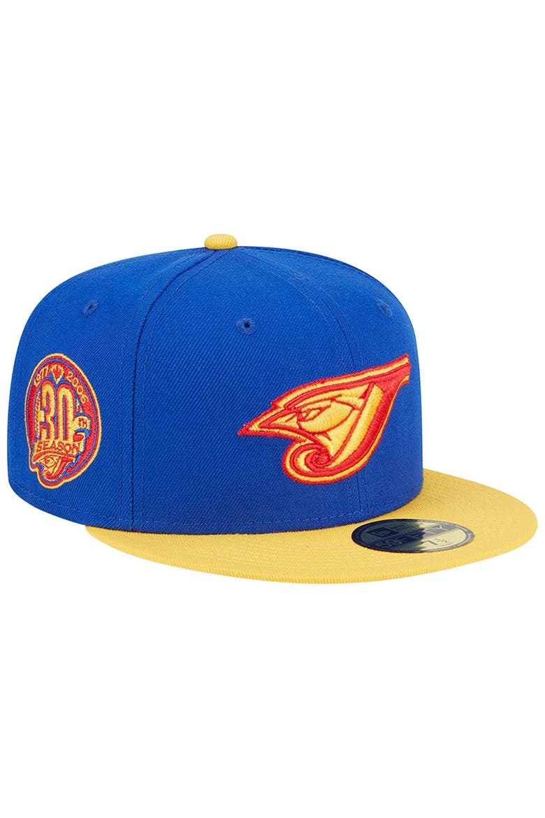 Men's New Era  Royal/Yellow Toronto Blue Jays Empire 59FIFTY Fitted Hat, Main, color, Royal