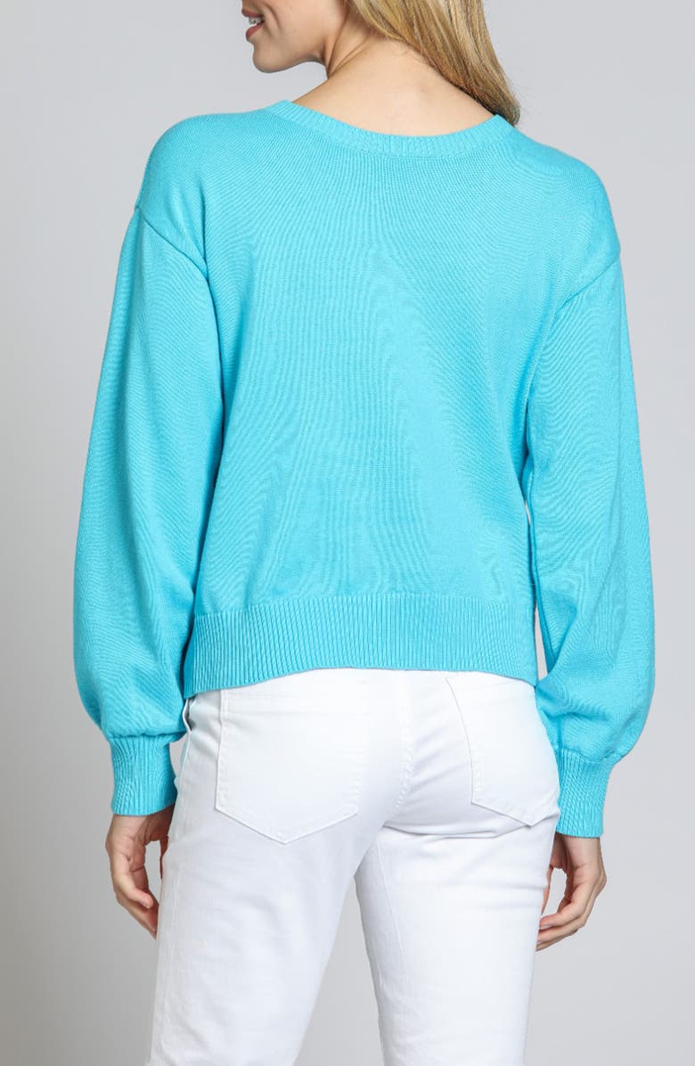 APNY Button Sleeve Sweater, Alternate, color, 