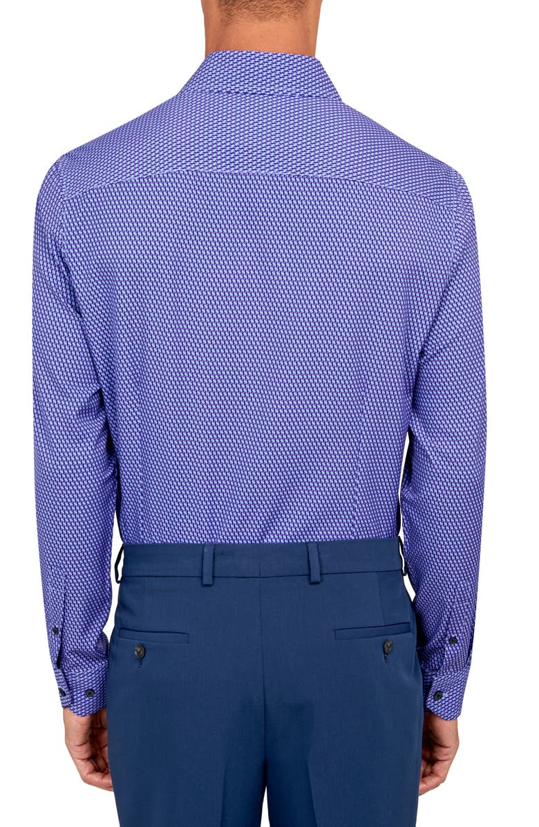W.R.K Geometric Print Performance Dress Shirt, Alternate, color,