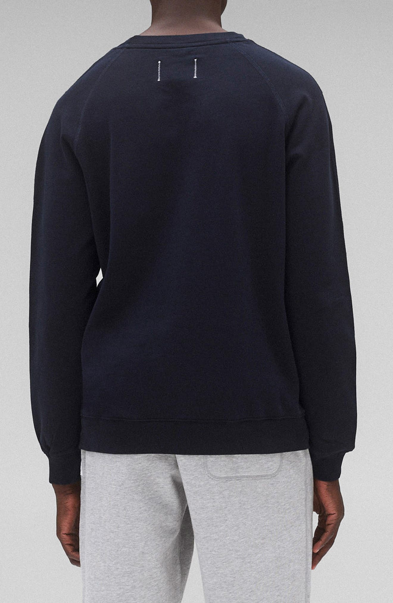 Lightweight Cotton Terry Sweatshirt - image 4