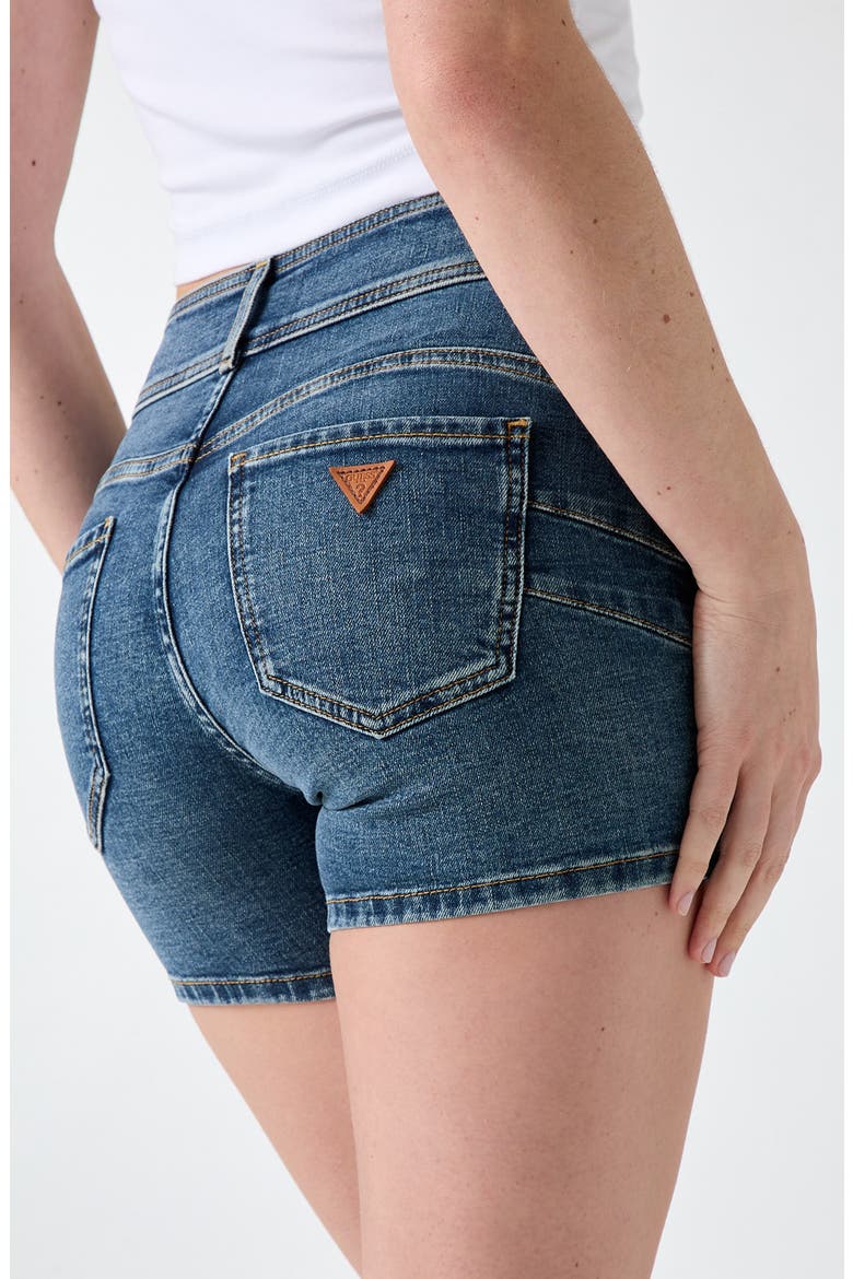 Shape Up Denim Shorts, Alternate, color, BFOW-DARK