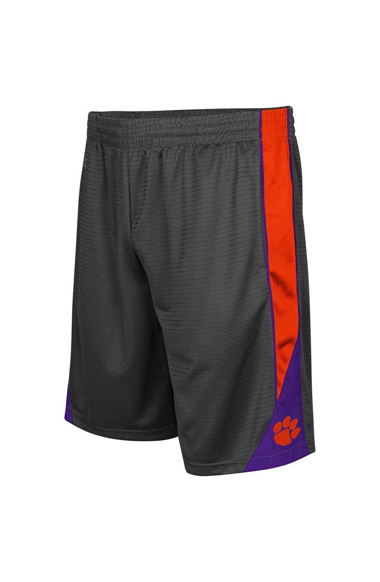 COLOSSEUM Men's Colosseum Charcoal Clemson Tigers Turnover Shorts, Main, color, Charcoal