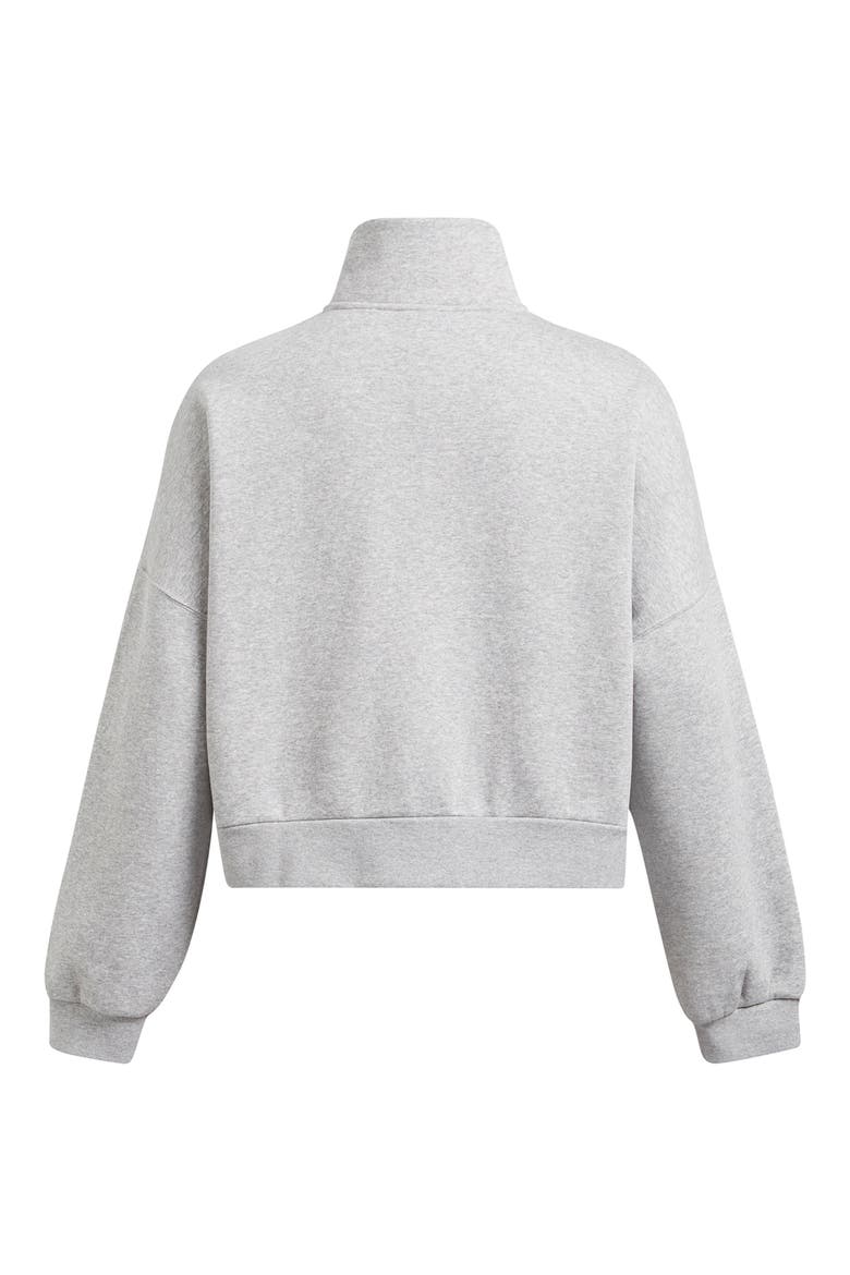 Icon Fleece Half Zip PUllover, Alternate, color, GRY
