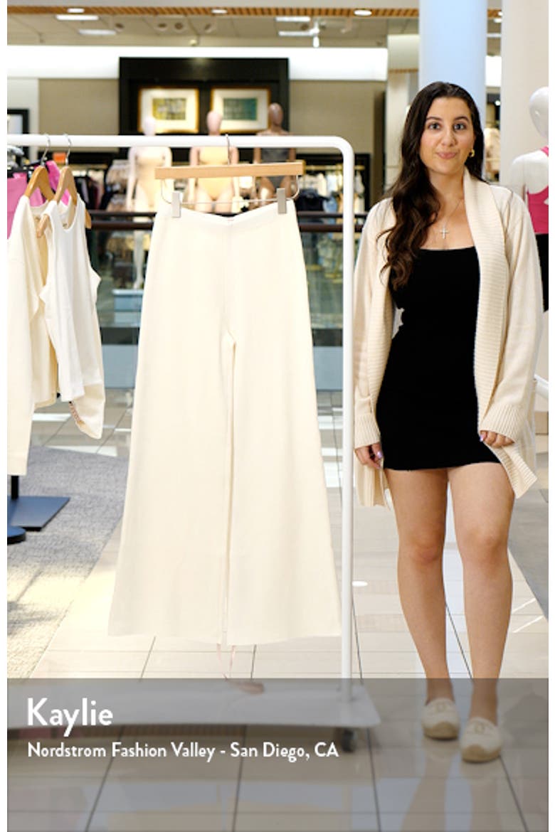 Vanna Cotton Blend Flare Pants video