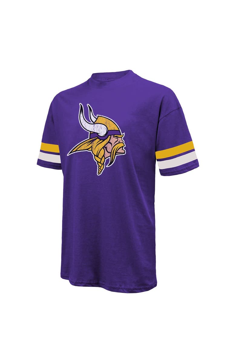 Majestic Threads Men's Majestic Threads Justin Jefferson Purple Minnesota Vikings Name & Number Oversize Fit T-Shirt, Alternate, color, Purple