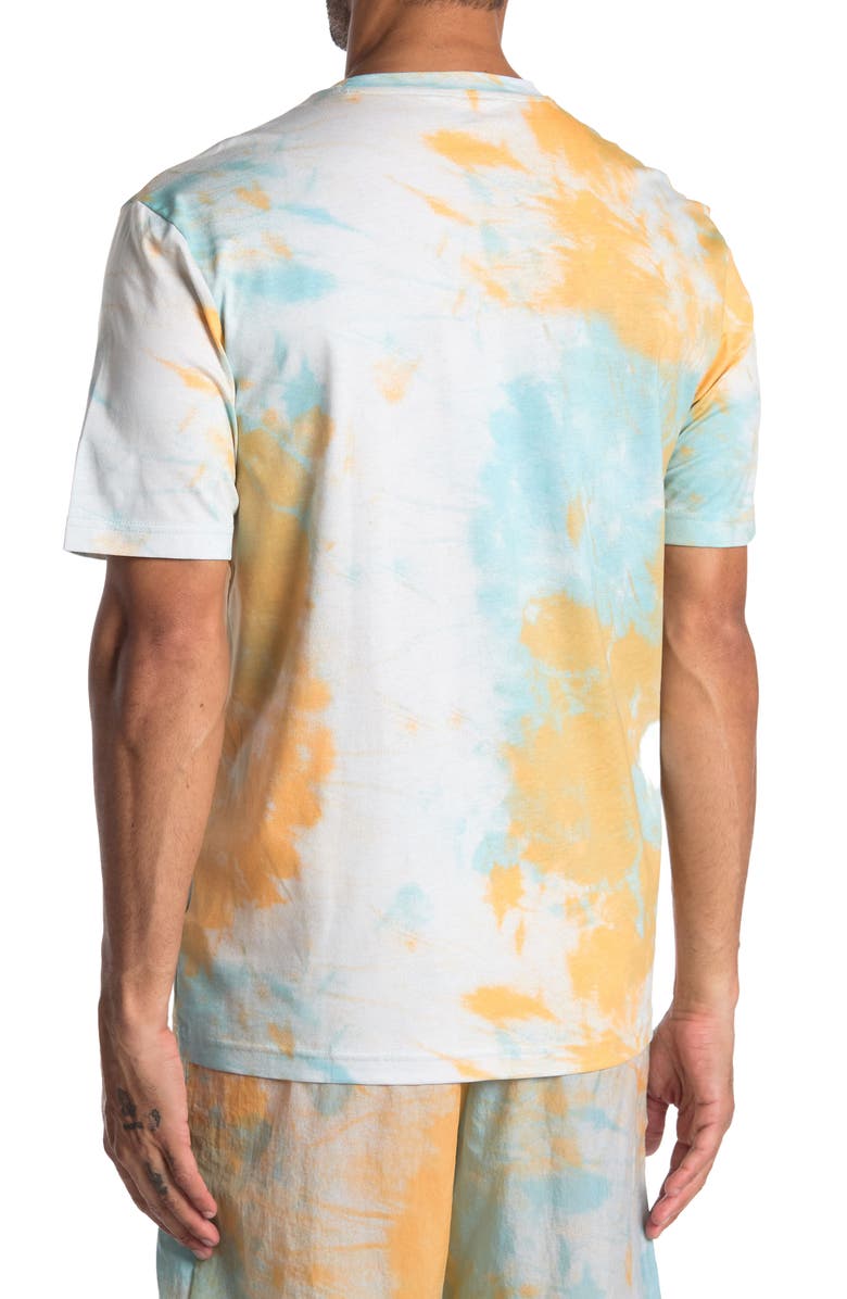 adidas Essentials Tie-Dyed Inspirational T-Shirt, Alternate, color, 