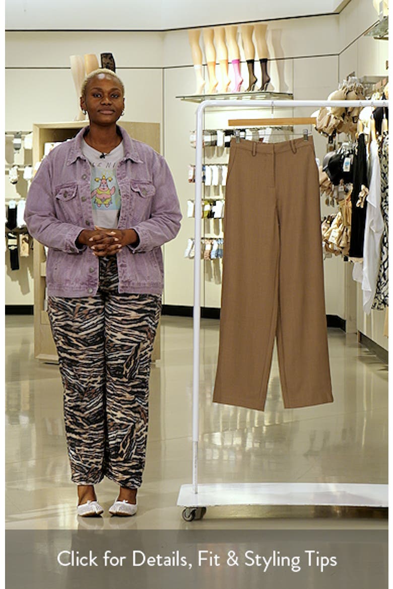Flat Front Pants video