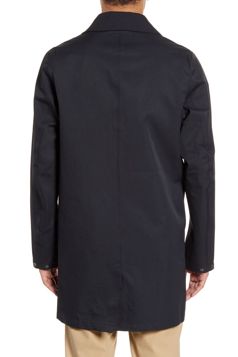 The Demarco Waterproof Car Coat, Alternate, color, BLACK