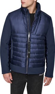 KARL LAGERFELD PARIS Mixed Media Jacket