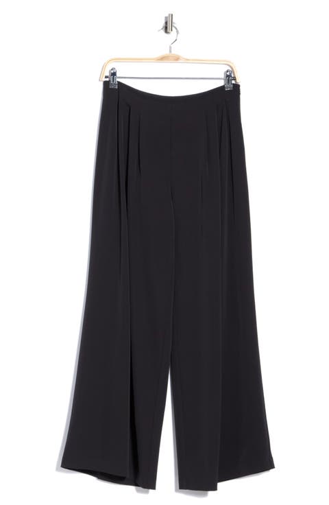 Pleated High Waist Wide Leg Pants