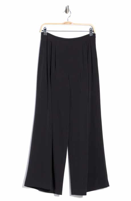 Pleated High Waist Wide Leg Pants