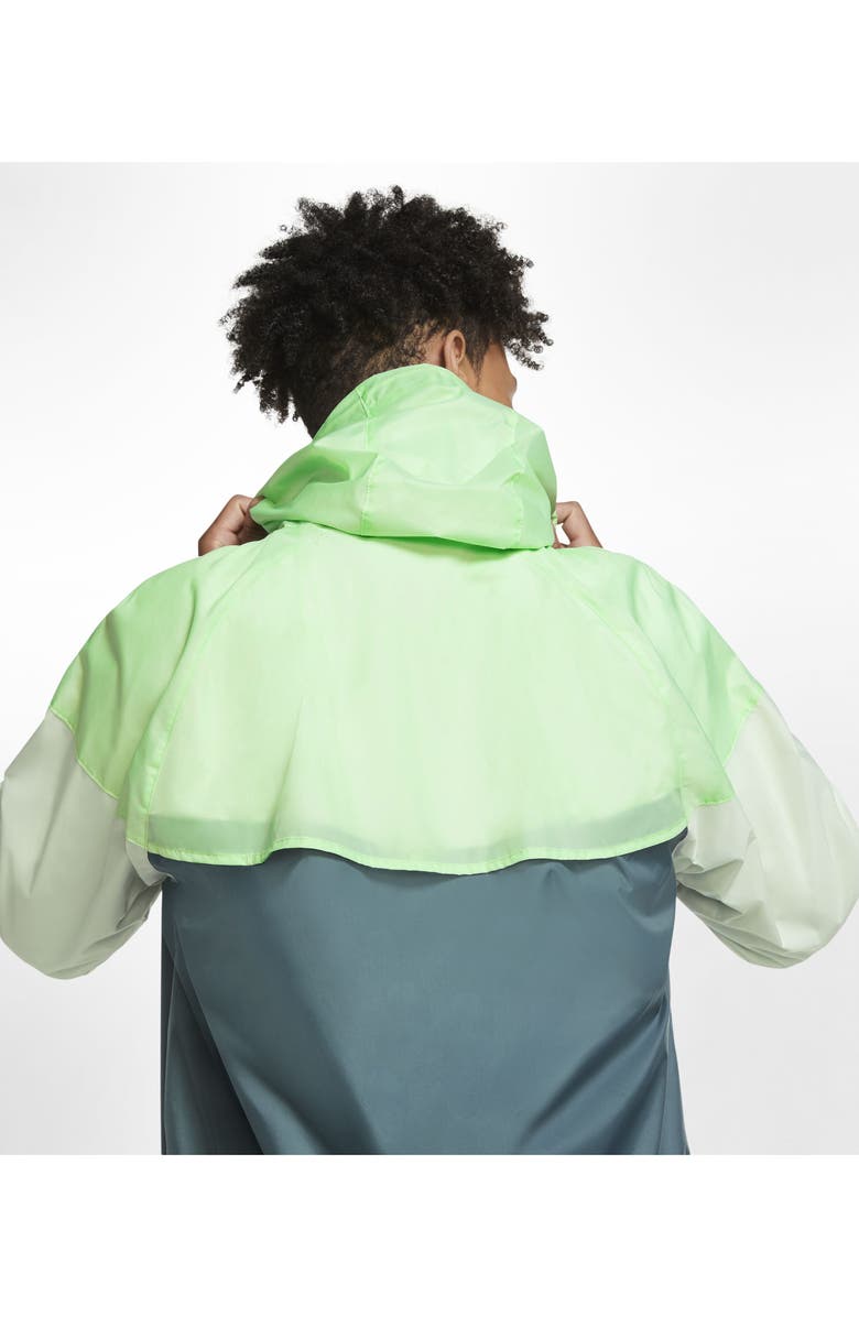 Nike Sportswear Windrunner Jacket, Alternate, color, Ash Green/Cucumber/Spruce Aura