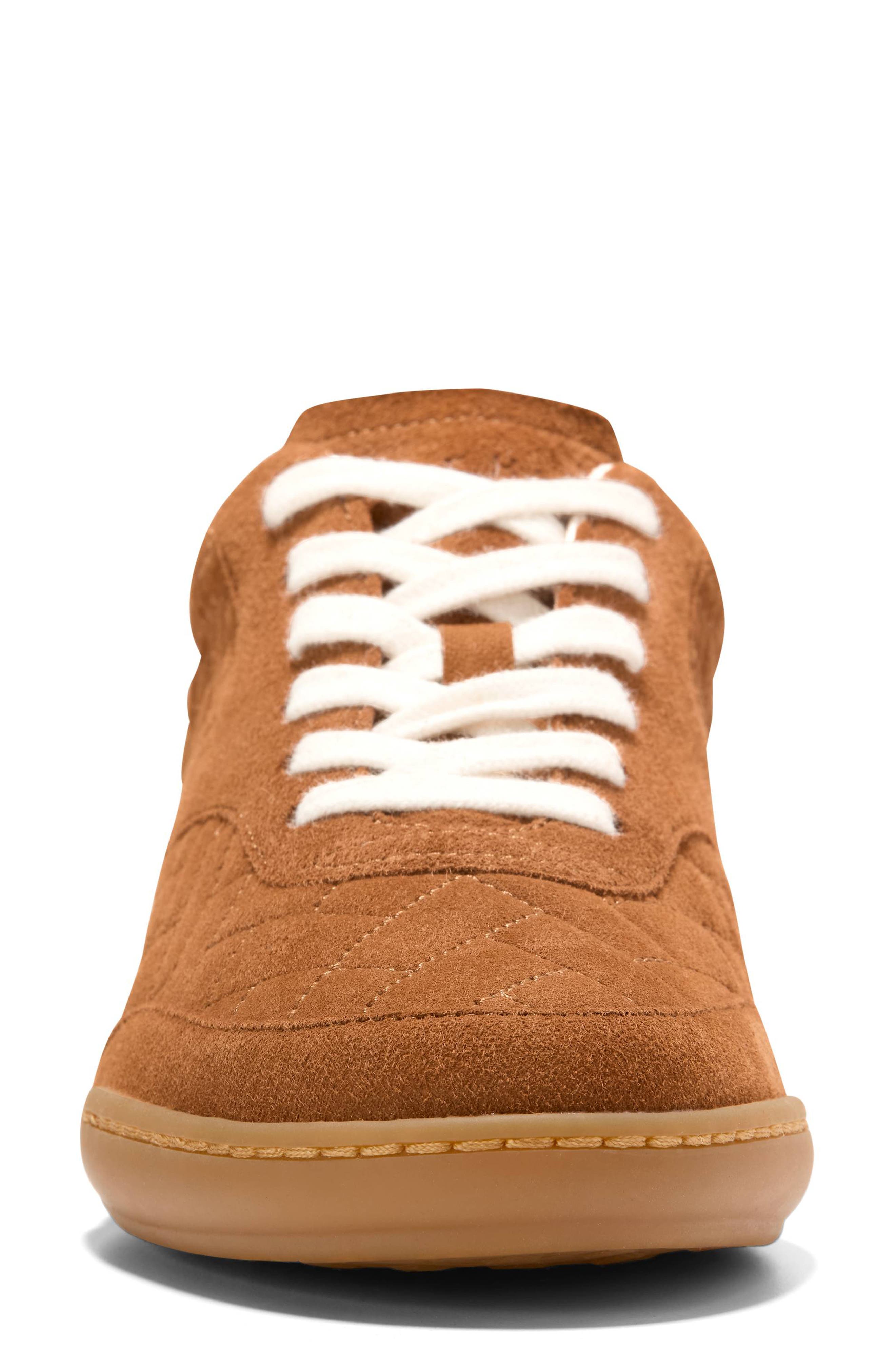 GrandPro Jazlyn Sneaker, Alternate, color, TOBACCO SUEDE/ IVORY