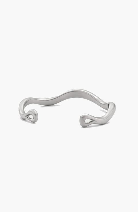 Magma Cuff in Silver