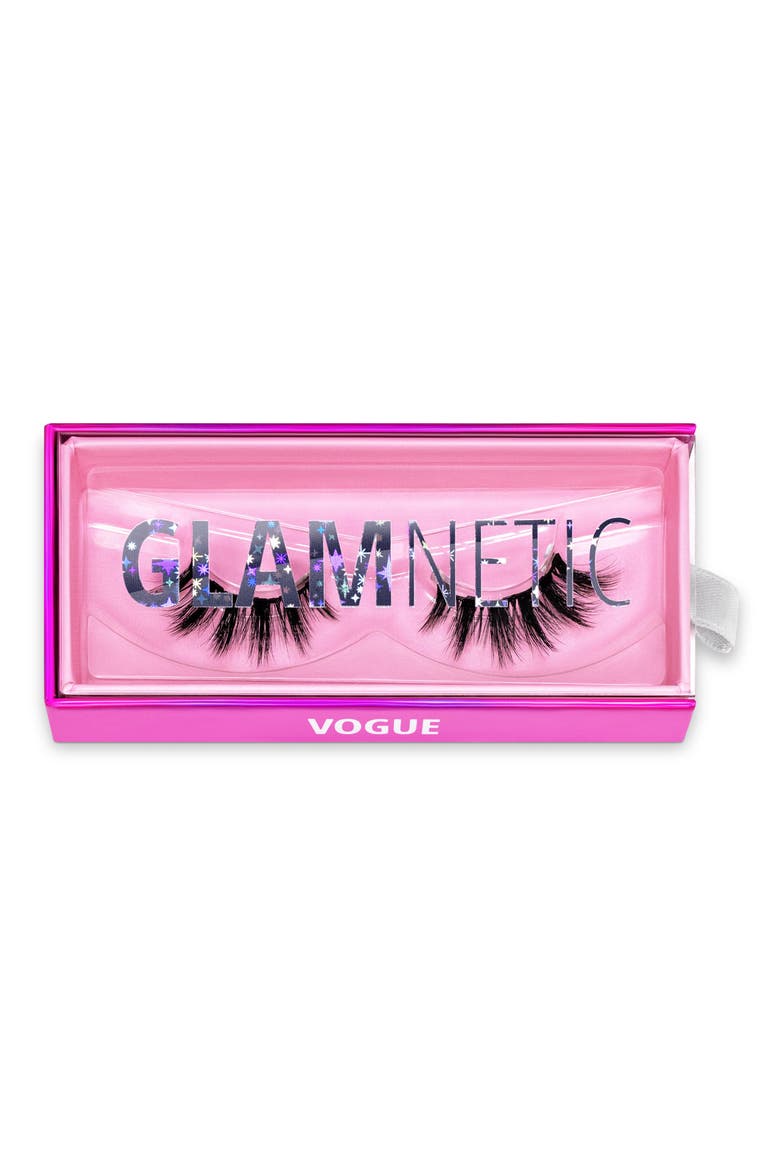 Vogue Magnetic False Eyelashes, Main, color, BLACK