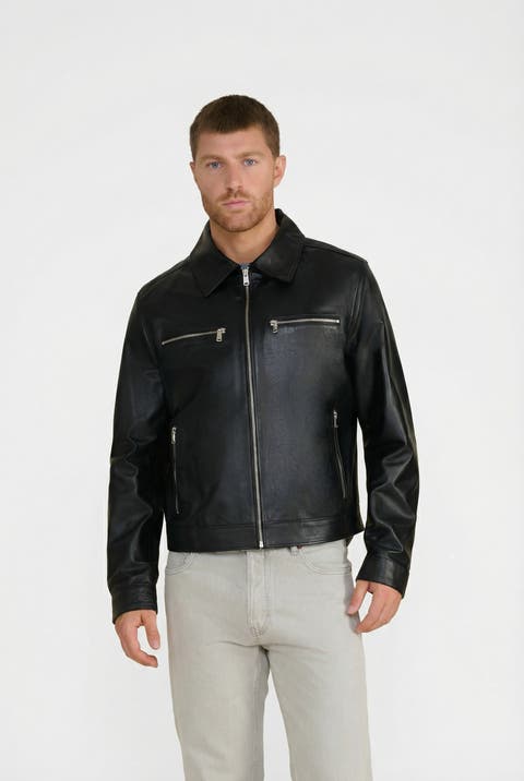 Lennox Nappa Leather Jacket