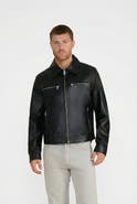 FURNIQ UK Lennox Nappa Leather Jacket
