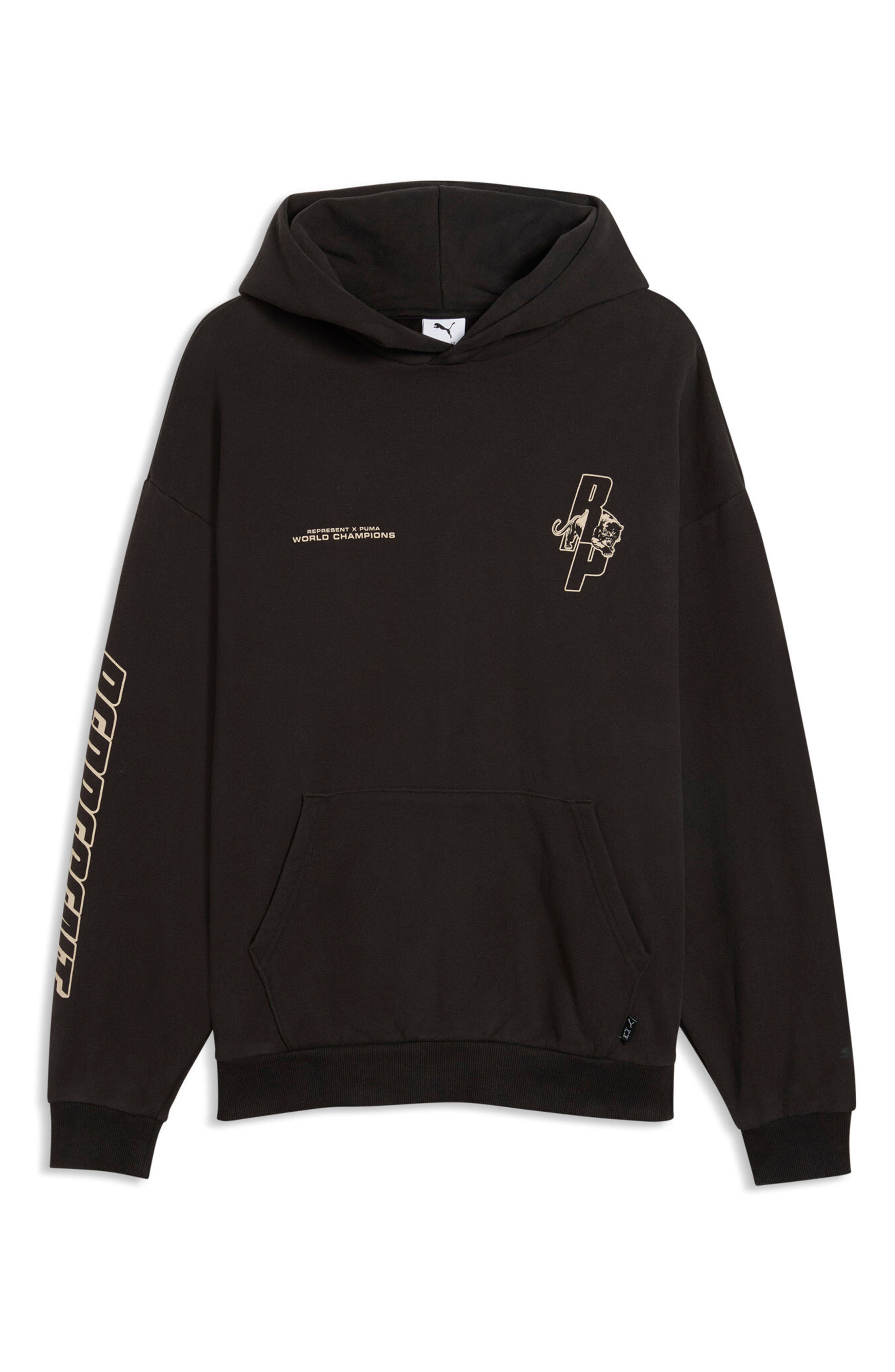 あ*る様 REPRESENT HOODIE x Represent Embroidered Cotton Graphic Hoodie (Men) | Nordstrom