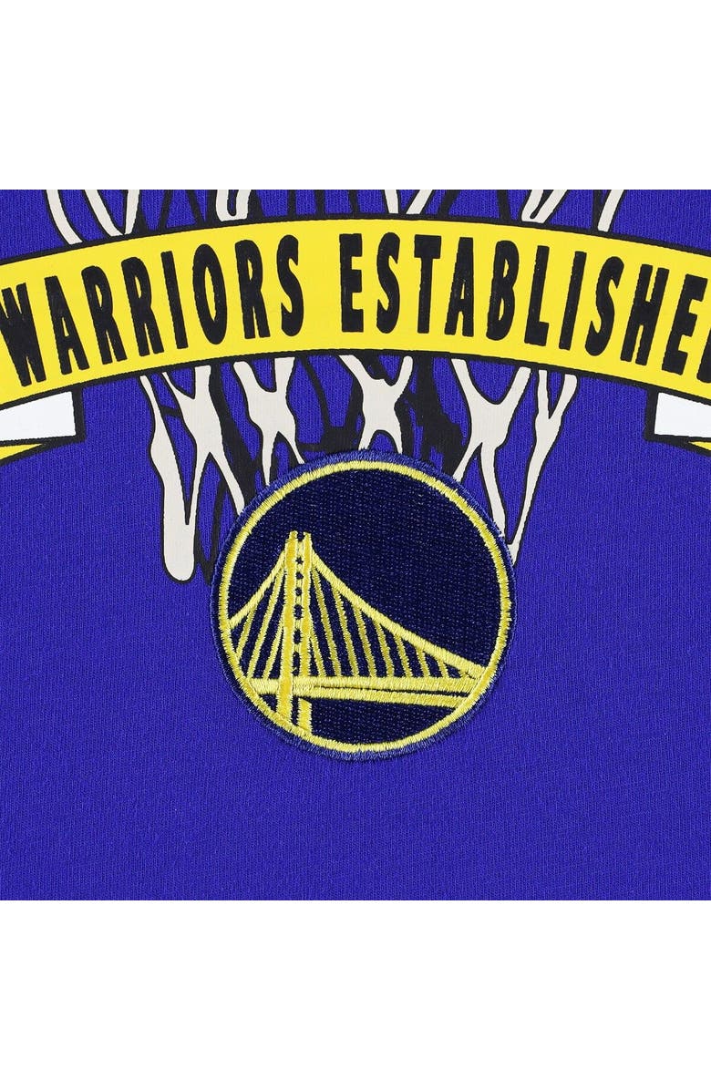 TOMMY JEANS Men's Tommy Jeans Royal Golden State Warriors Tim Backboard T-Shirt, Alternate, color, Royal