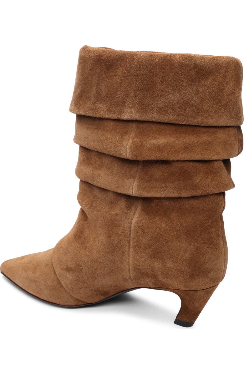 Ash Virgee Pointed Toe Kitten Heel Bootie, Alternate, color, Land