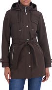 Sebby Water Resistant Hooded Softshell Jacket