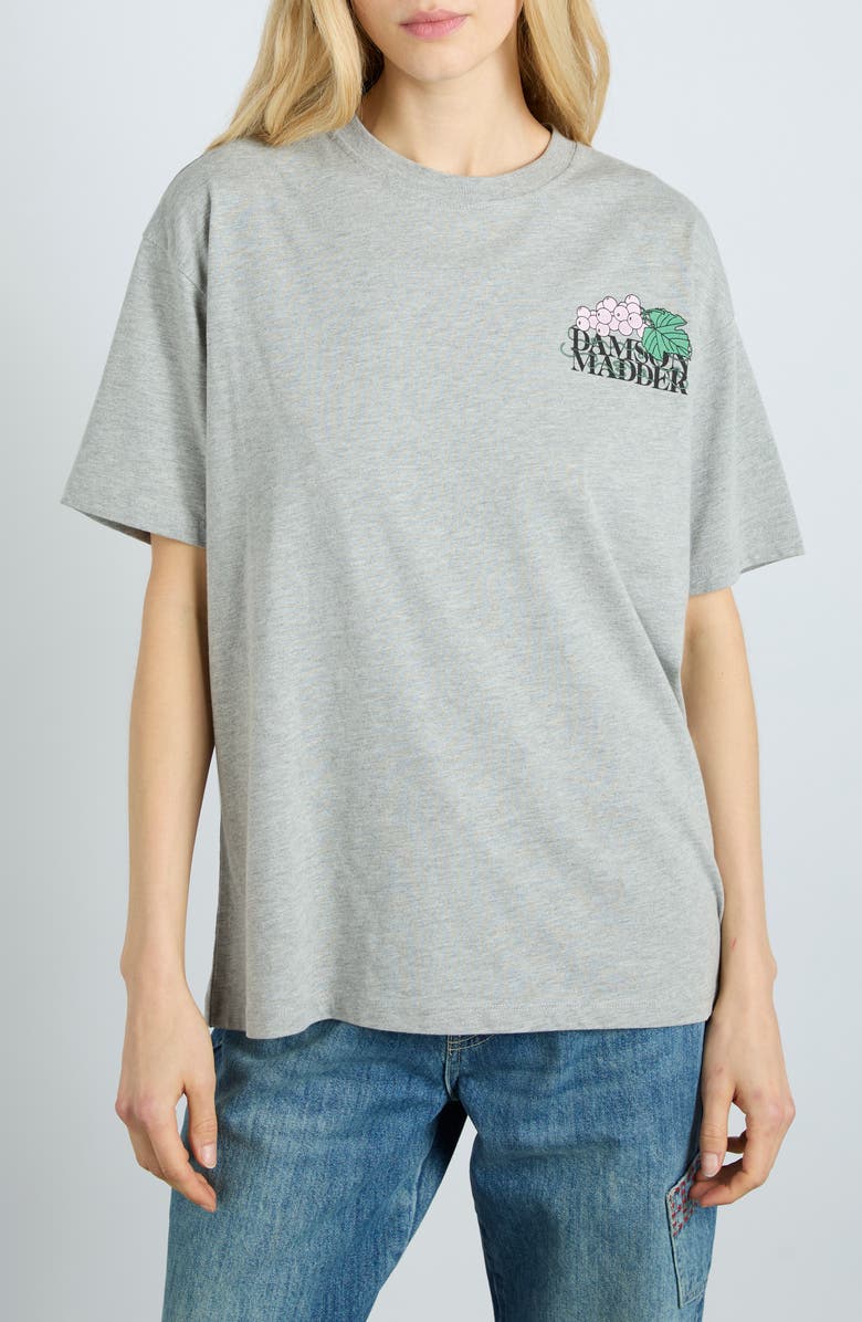 Damson Madder Dessert Organic Cotton Graphic T-Shirt, Main, color, 