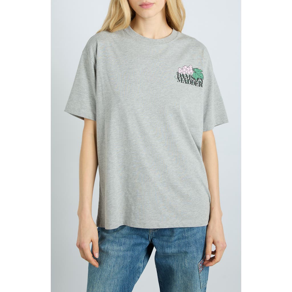 DAMSON MADDER DAMSON MADDER DESSERT ORGANIC COTTON GRAPHIC T-SHIRT