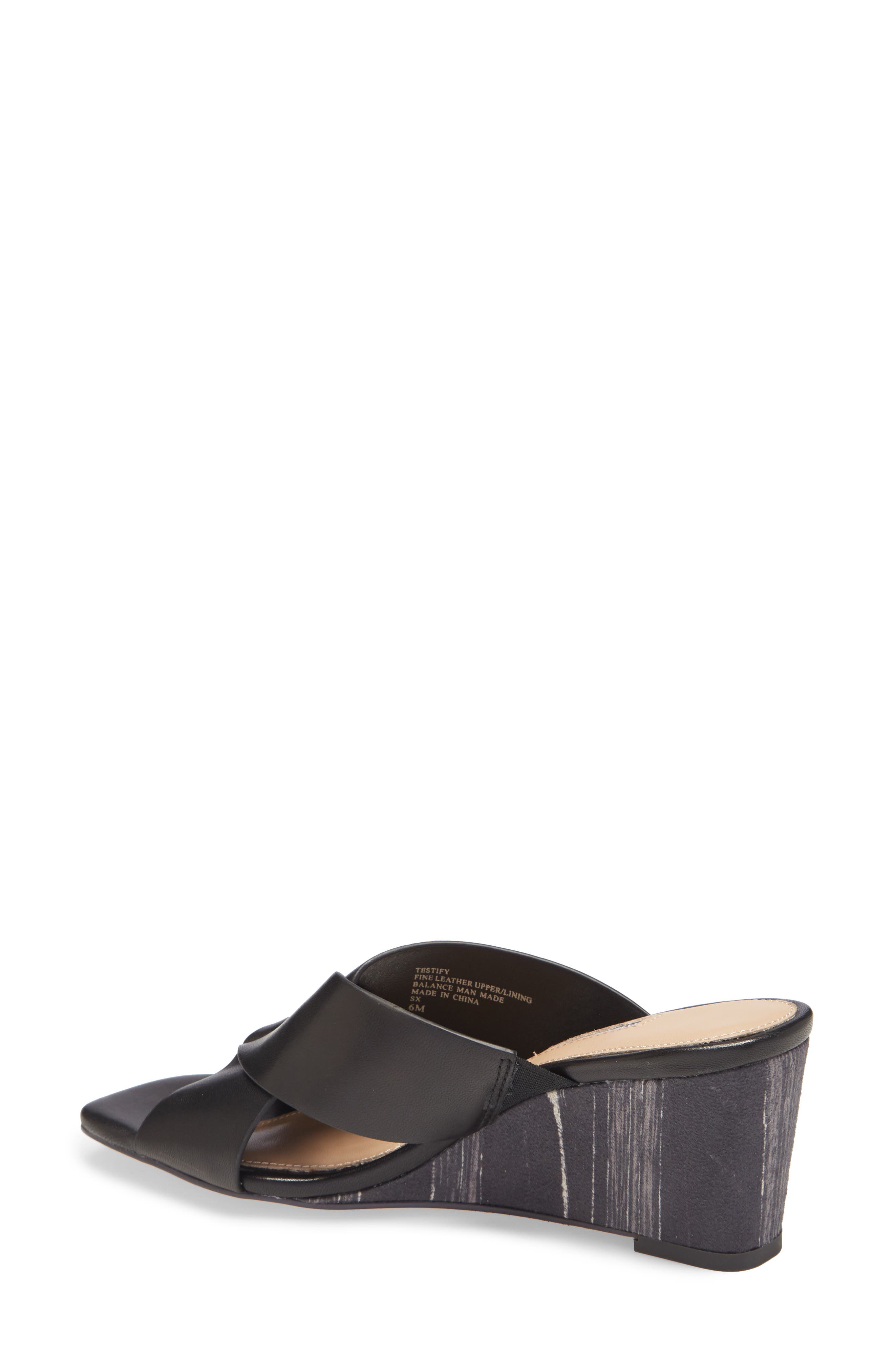 Charles David Testify Wedge Slide Sandal, Alternate, color, 