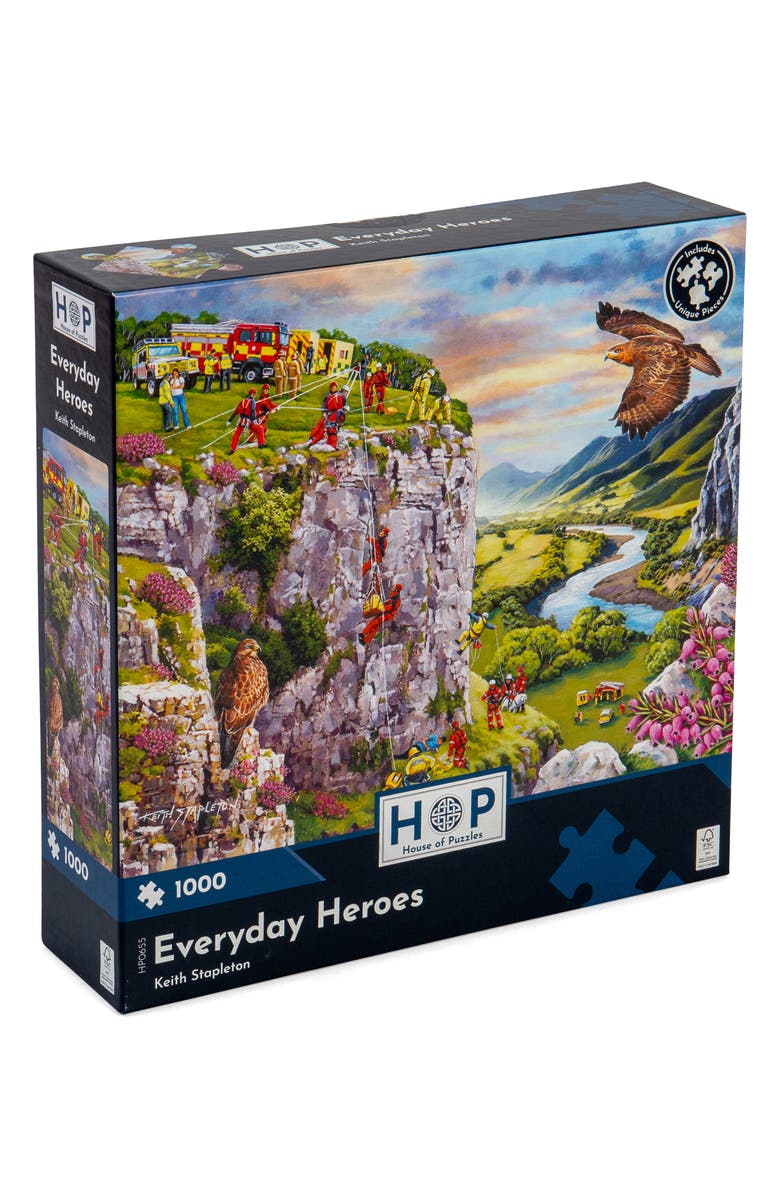 The House of Puzzles Everyday Heroes 1,000-Piece Jigsaw Puzzle, Main, color, 