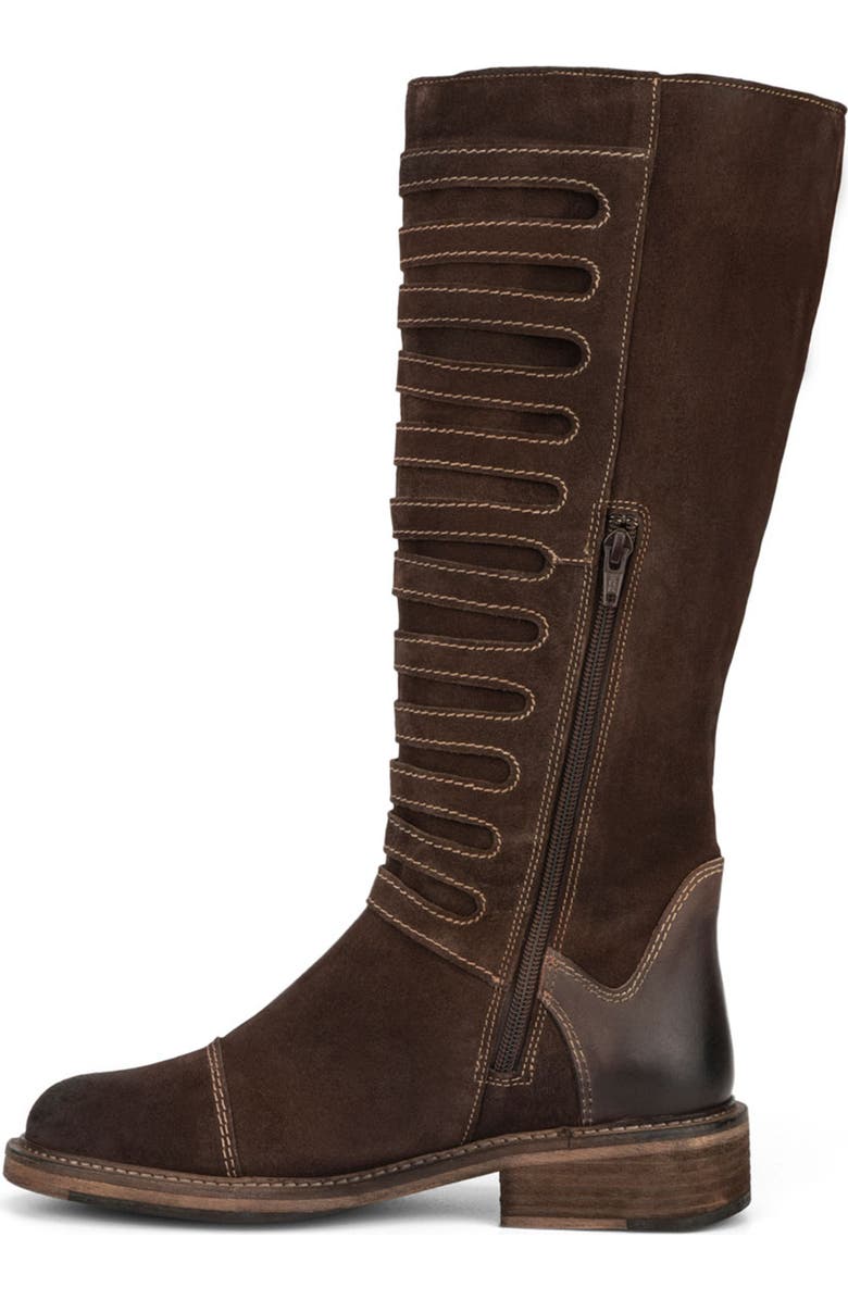 VINTAGE FOUNDRY Evelyn Topstitched Boot, Alternate, color, Brown
